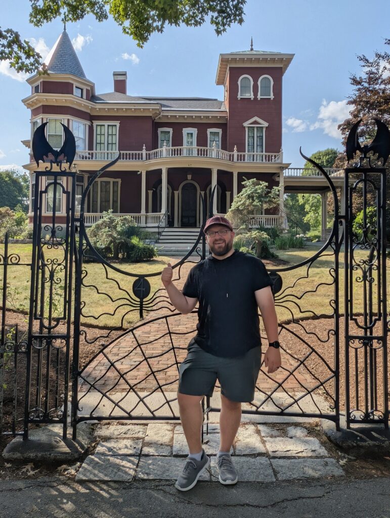 Major bucket list item: visiting Stephen King's house in Bangor.